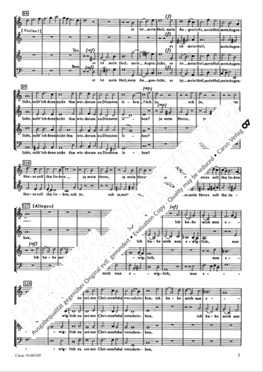 Mein Freund ist mein 4-Part scores gallery preview page 4