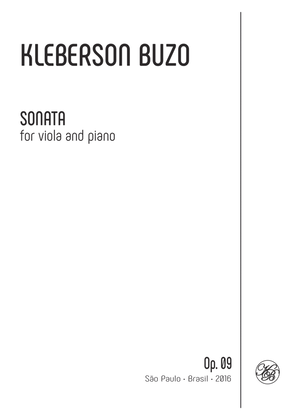 Sonata for Viola and Piano, op. 9