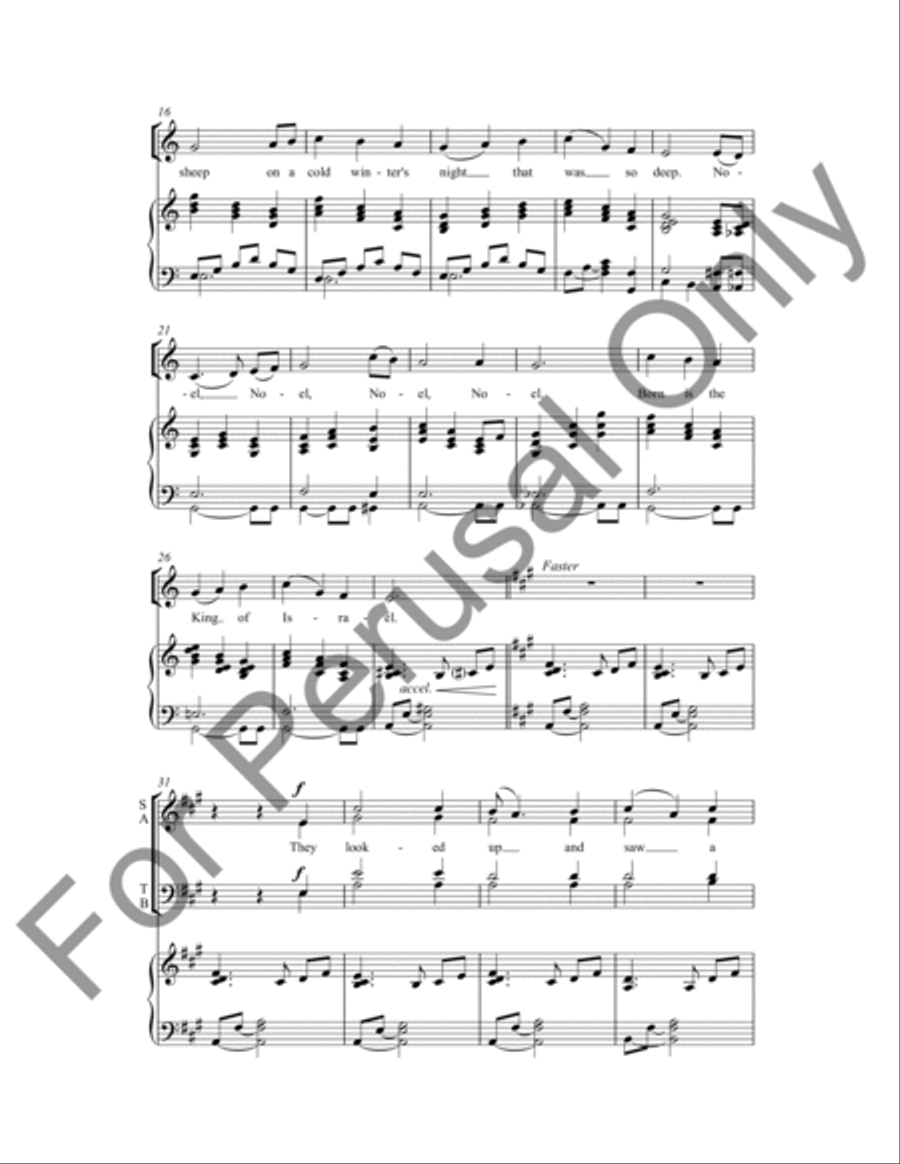 The First Noel The First Noel 4-Part scores gallery preview page 3