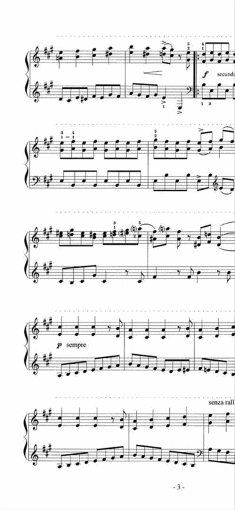 Ballet Des Petits Crayons Piano Solo scores gallery preview page 3