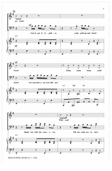 High School Musical 3 (Choral Medley)