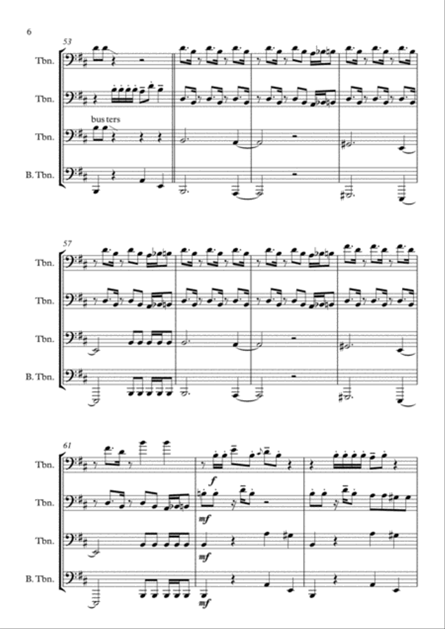 Jetthanat.T Jetthanat.T Brass Ensemble scores gallery preview page 6
