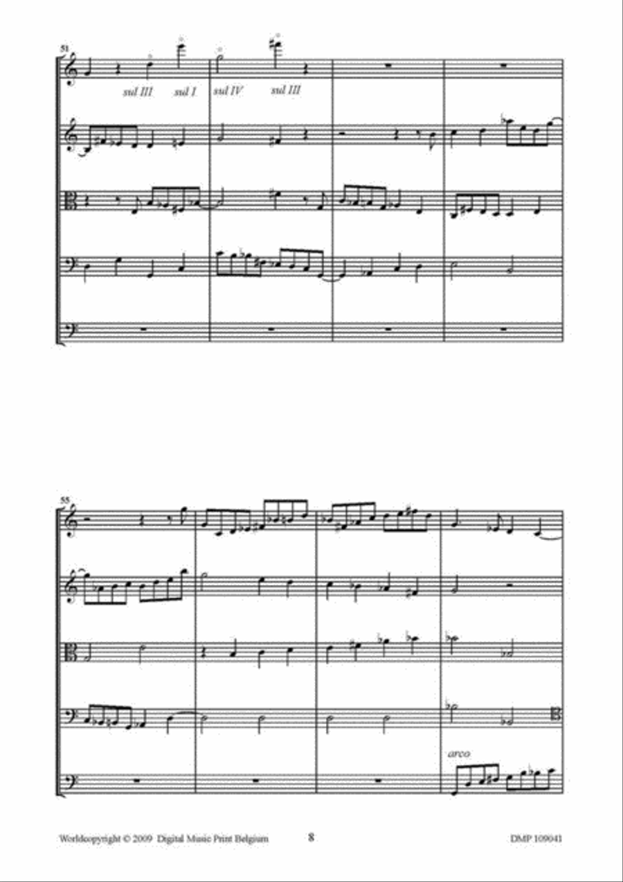 Suite St-Polycarpi Set of Parts scores gallery preview page 7
