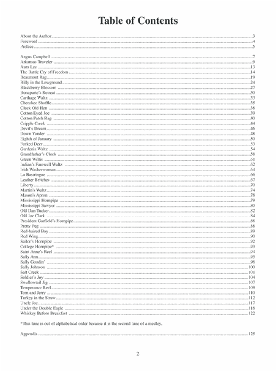 50 Tunes for Guitar, Volume 1 Guitar scores gallery preview page 3