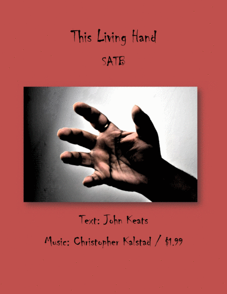 This Living Hand (SATB) image number null