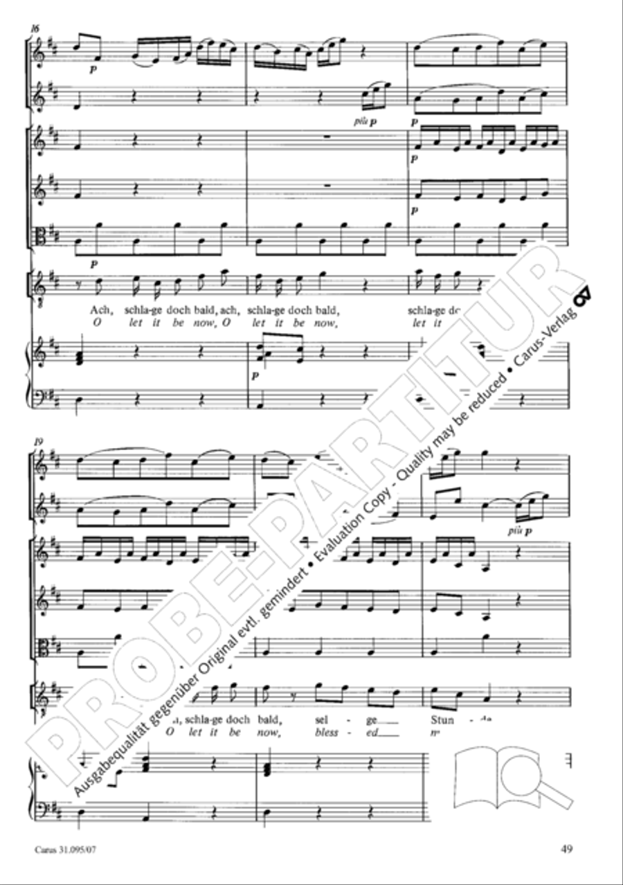 For me to live is Jesus (Christus, der ist mein Leben) STB scores gallery preview page 50