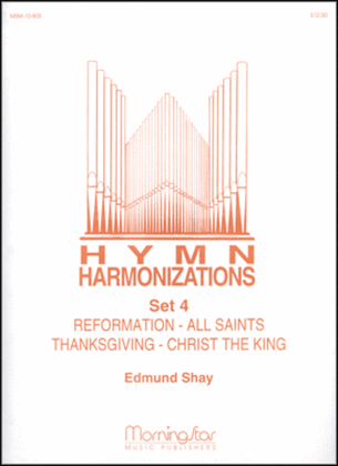 Book cover for Hymn Harmonizations, Set 4