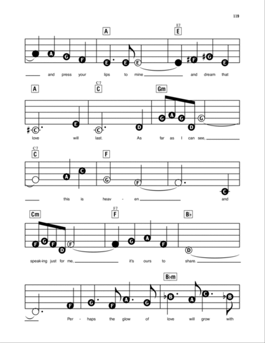 It's Not For Me To Say Electronic Keyboard scores gallery preview page 2