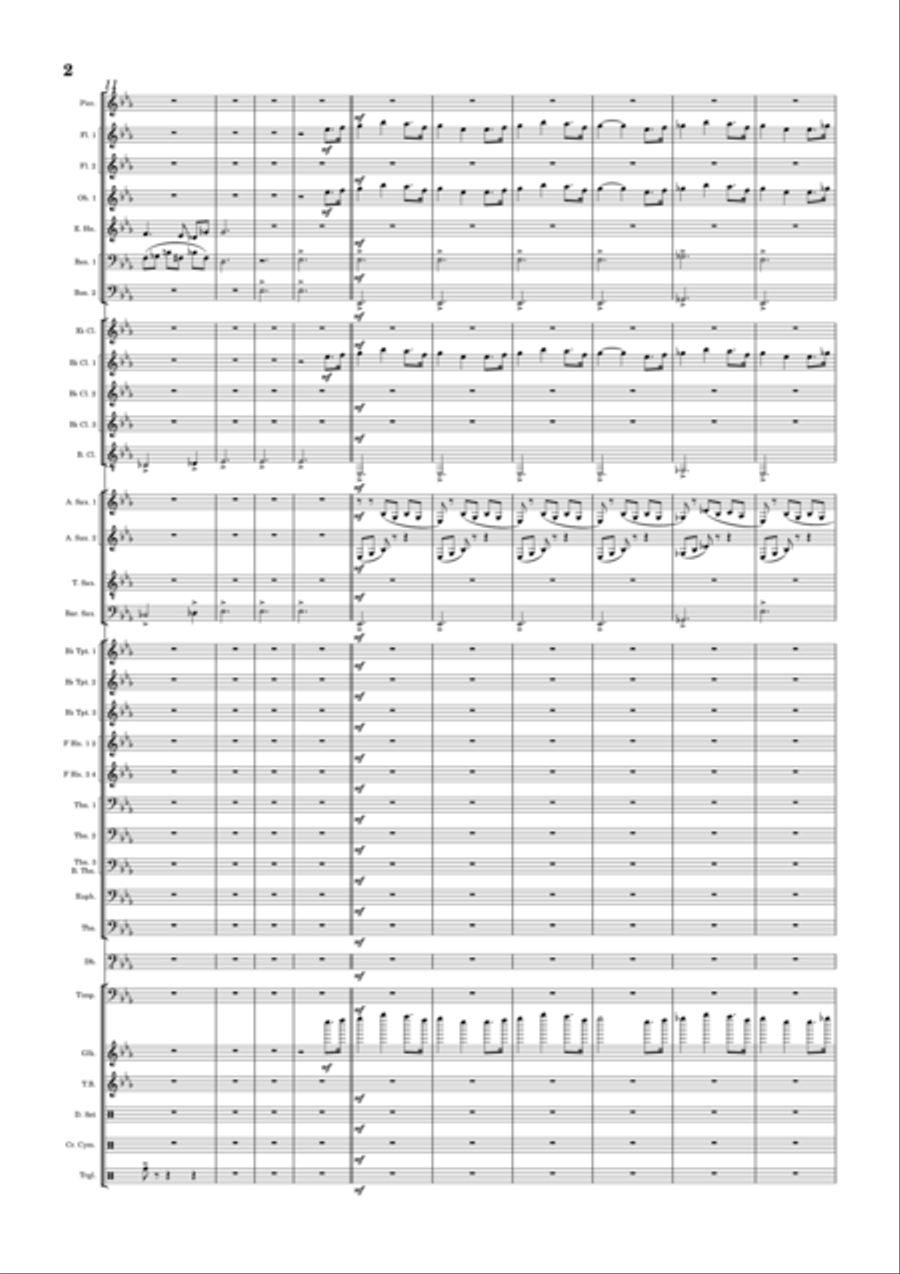 Liltin Doon the Glen Concert Band scores gallery preview page 2