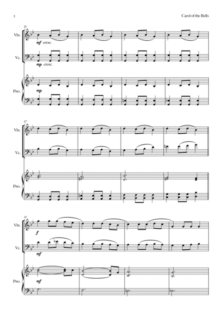 Carol of the Bells (Piano, Violin and Cello) image number null
