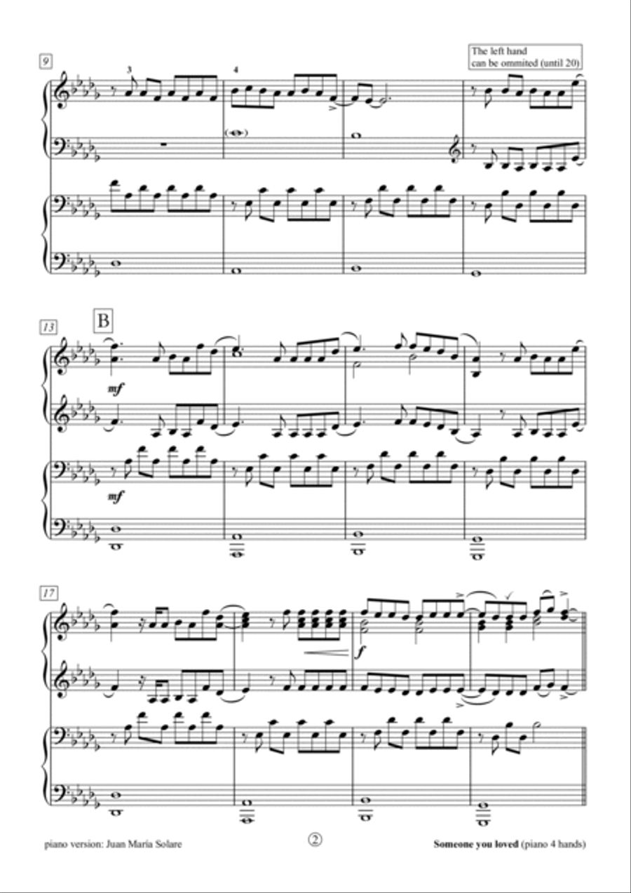 Someone You Loved Chamber Music scores gallery preview page 2