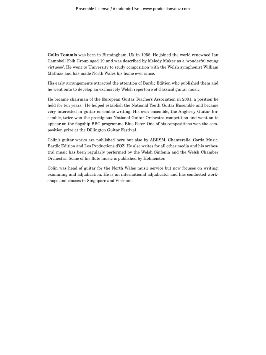 Y Felinheli Guitar Ensemble - Digital Sheet Music page 2