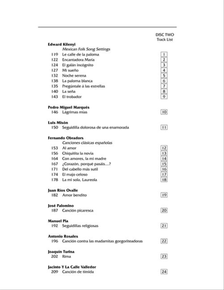 Anthology of Spanish Song High Voice scores gallery preview page 5