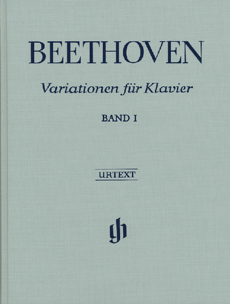 Ludwig van Beethoven: Variations for Piano, volume I