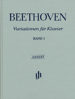 Book cover for Variations for Piano – Volume I
