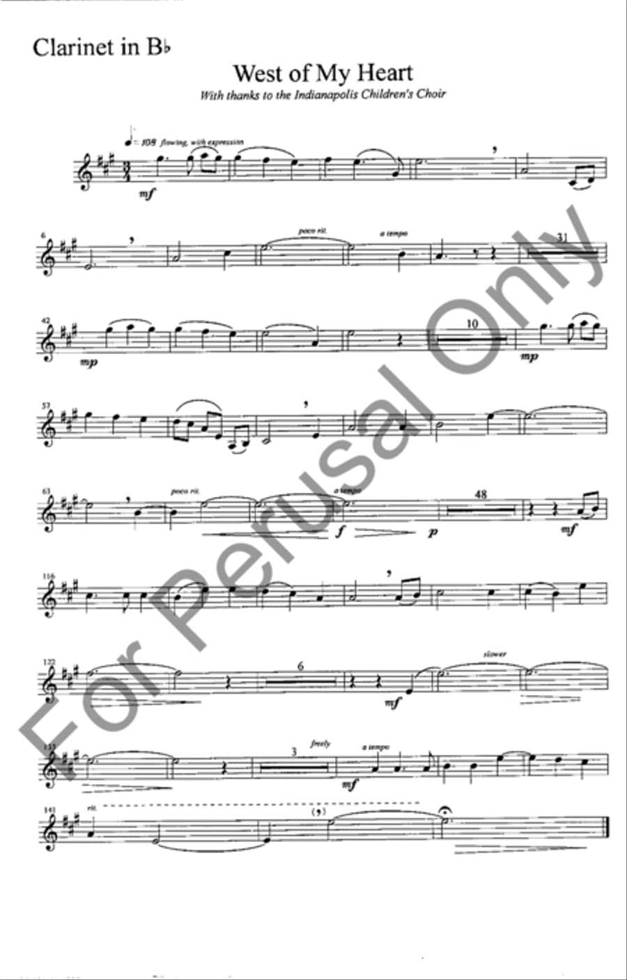West Of My Heart West Of My Heart SA scores gallery preview page 9