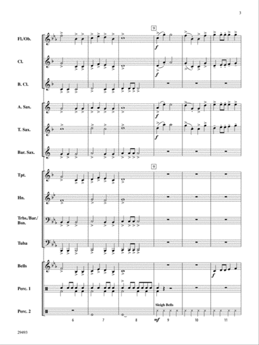 Hunter's Mountain Hunter's Mountain Concert Band scores gallery preview page 3