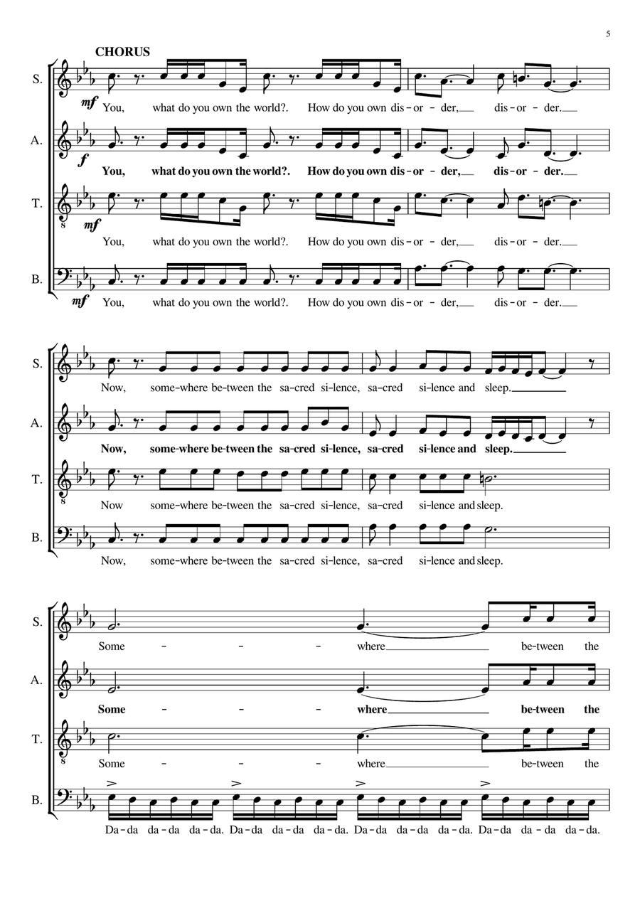 Toxicity 4-Part scores gallery preview page 5