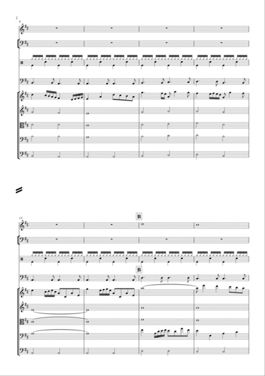 Stagioni Di Venezia Stagioni Di Venezia Full Orchestra scores gallery preview page 2
