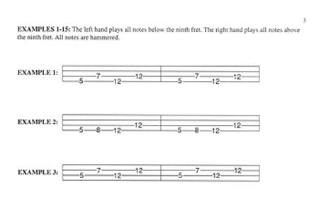 50 Two-Hand Tapping Workouts for Electric Bass image number null