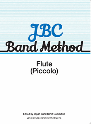 Book cover for JBC BAND METHOD Flute (Piccolo)