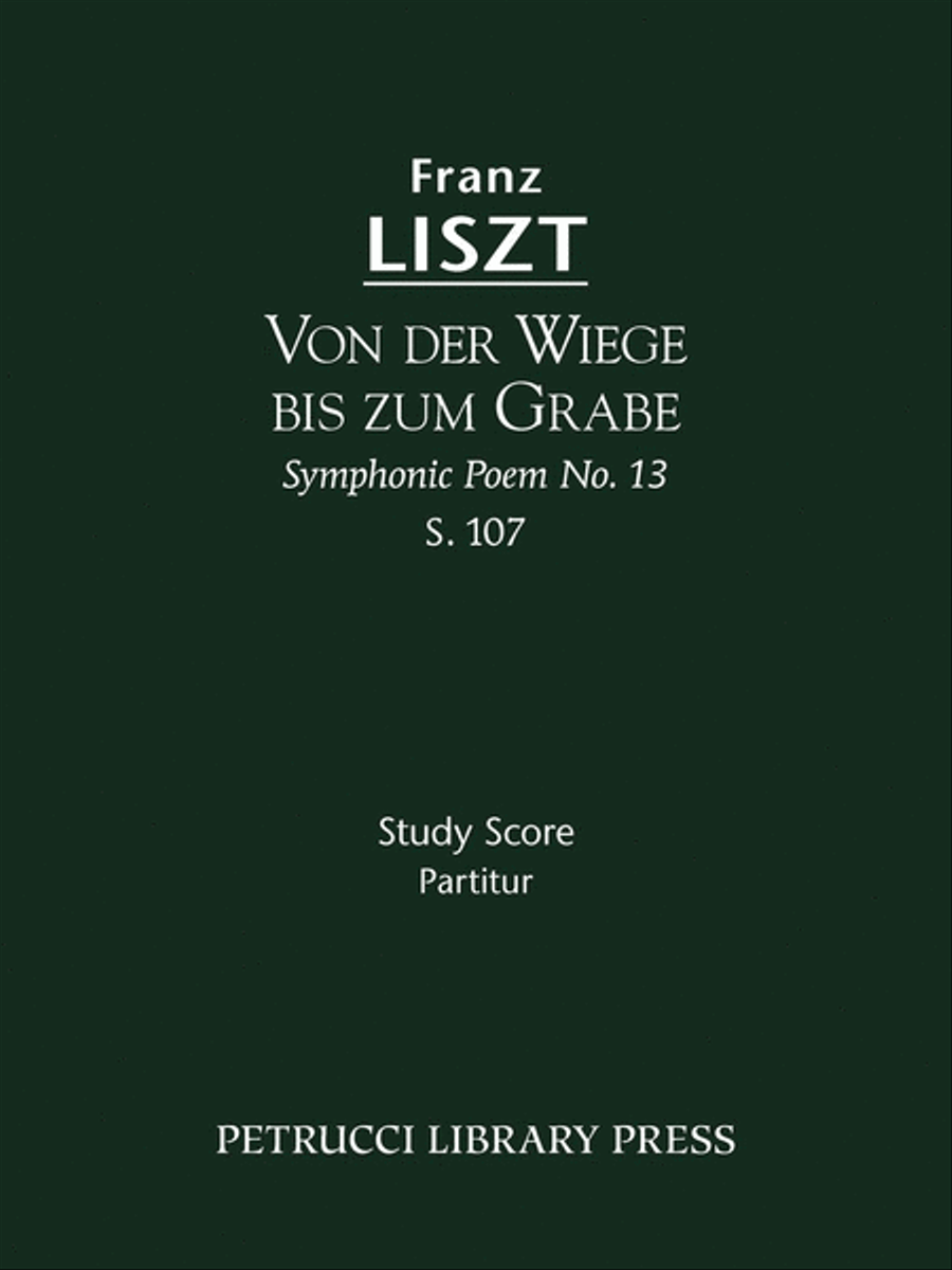 Von der Wiege bis zum Grabe, S.107 Orchestra scores gallery preview page 1