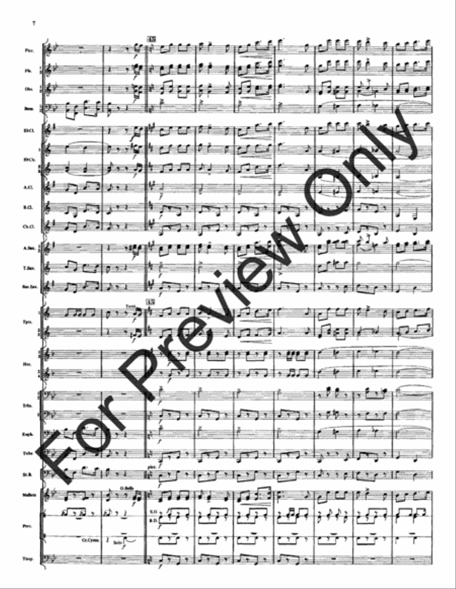 Spirit Of Texas (Score) Spirit Of Texas (Score) Concert Band scores gallery preview page 8