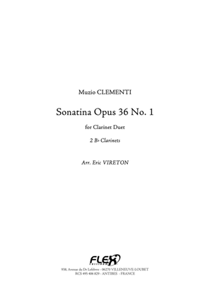 Book cover for Sonatina Op 36 No. 1