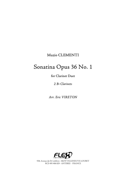 Sonatina Op 36 No. 1 image number null
