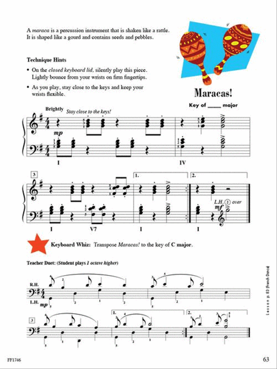 Accelerated Piano Adventures for the Older Beginner Piano Method scores gallery preview page 7