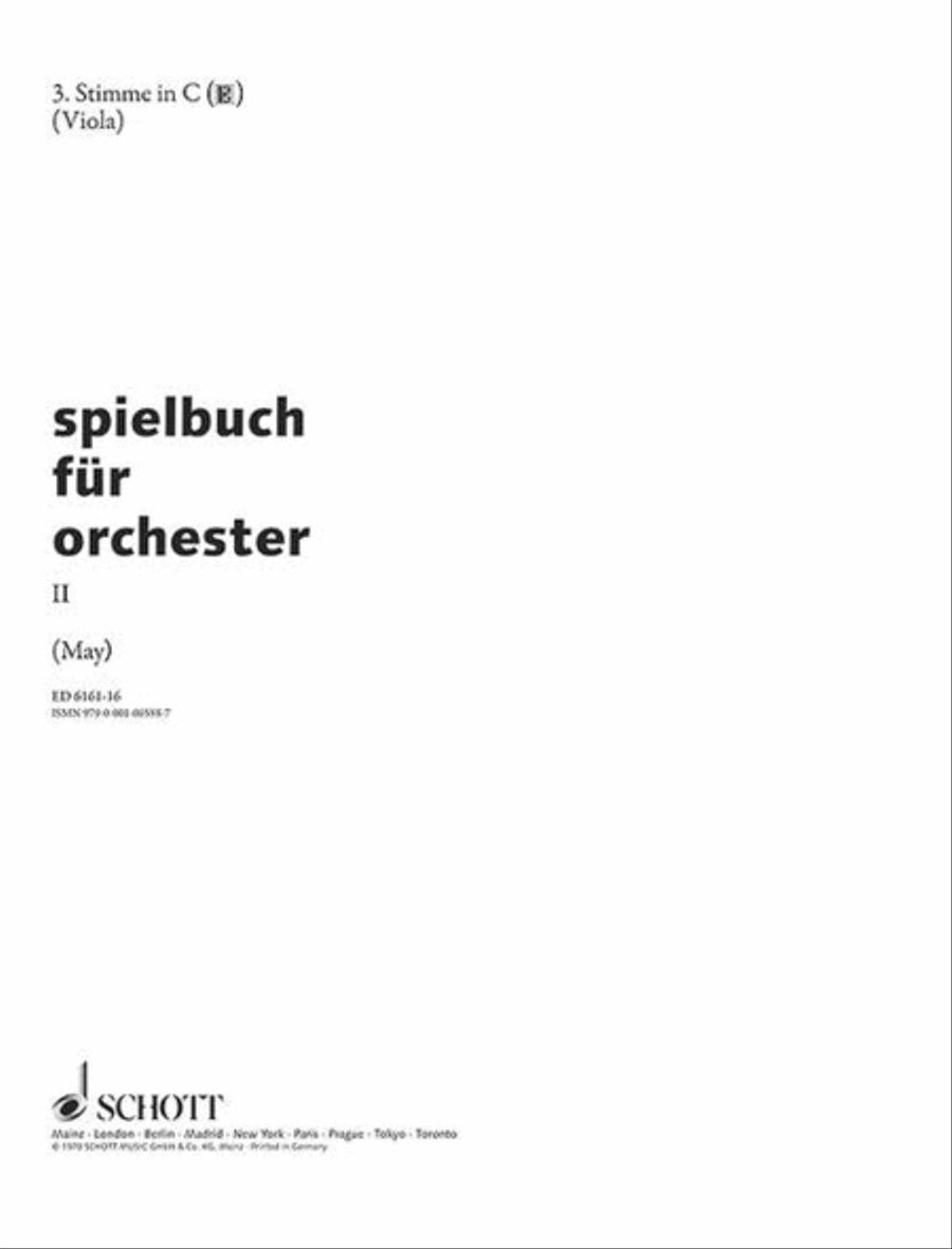 Playbook for Orchestra Orchestra scores gallery preview page 1