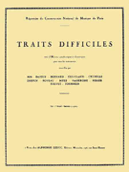 Traits Difficiles - Volume 1