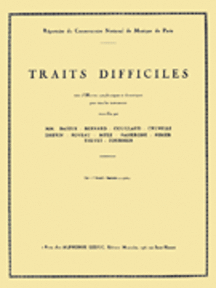 Book cover for Traits Difficiles - Volume 1