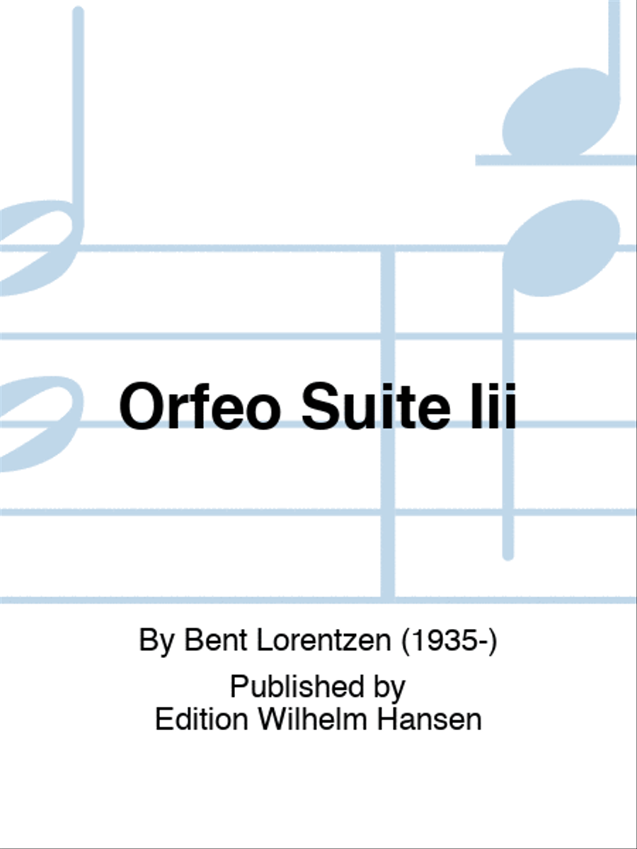 Orfeo Suite Iii Score scores gallery preview page 1