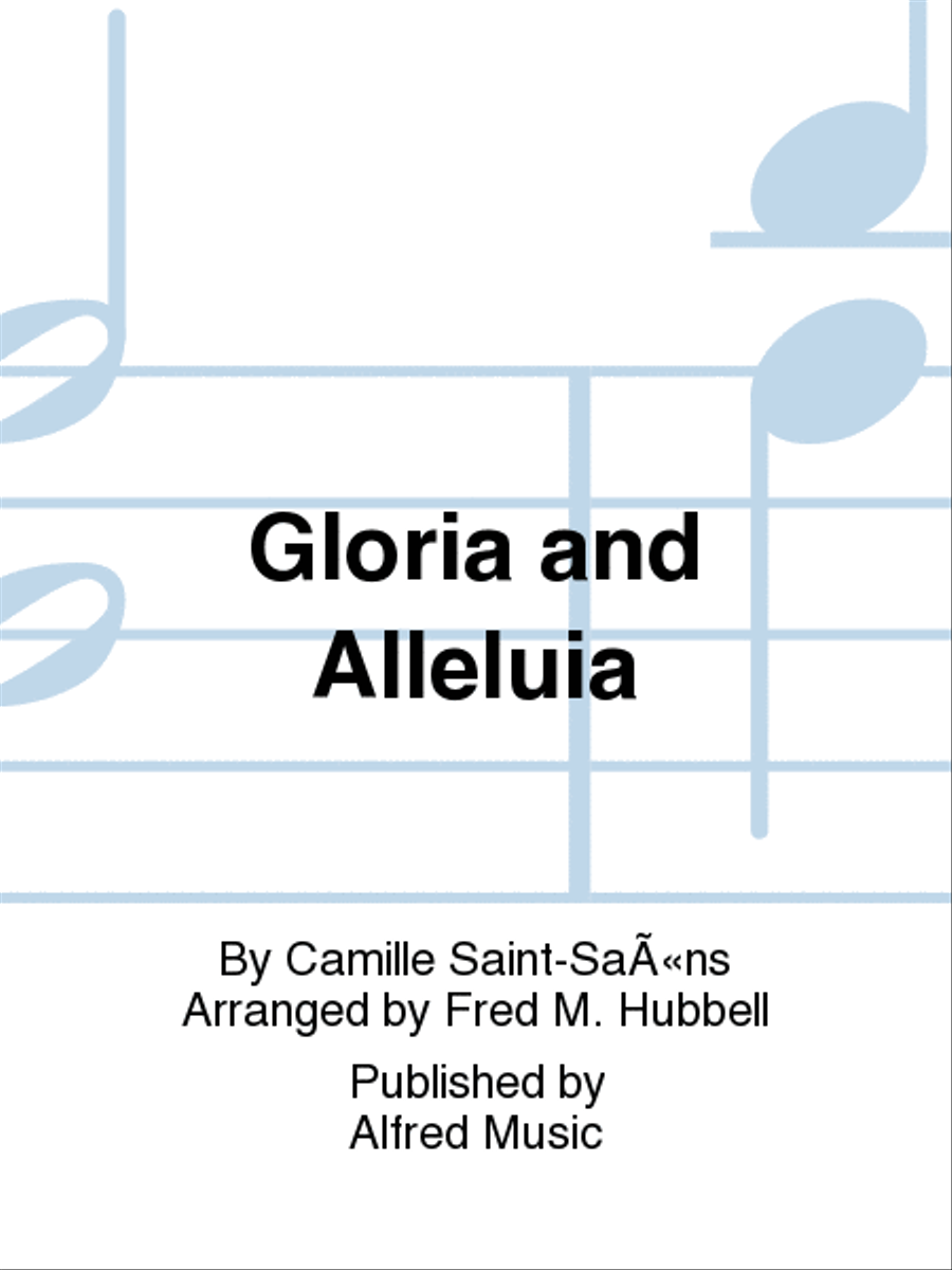 Gloria and Alleluia Gloria and Alleluia Concert Band scores gallery preview page 1
