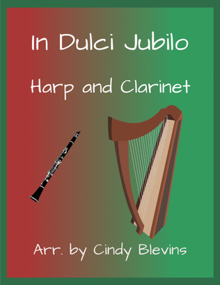 In Dulci Jubilo, for Harp and Clarinet
