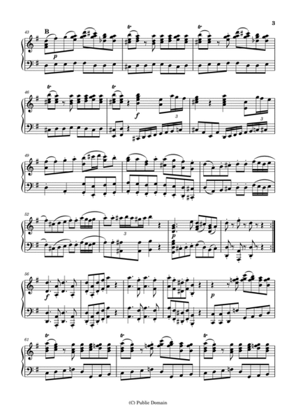 Eine Kleine Nachtmusik (Full) for Piano