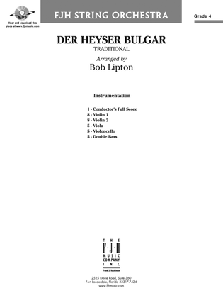 Der Heyser Bulgar: Score