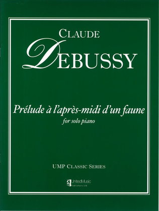 Book cover for Prélude à l'Après-Midi d'un Faune