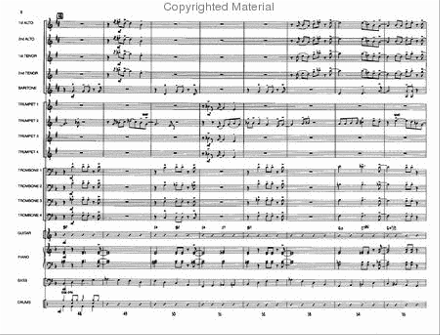 Blues for Buster Jazz Ensemble scores gallery preview page 8