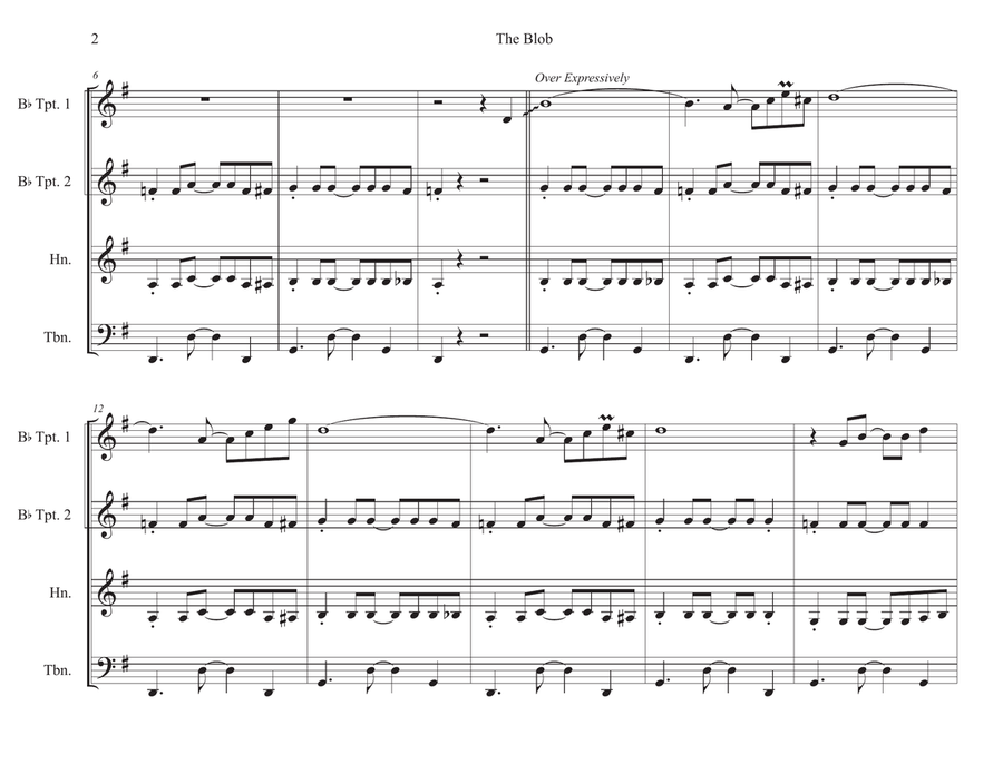 The Blob Brass Ensemble scores gallery preview page 5