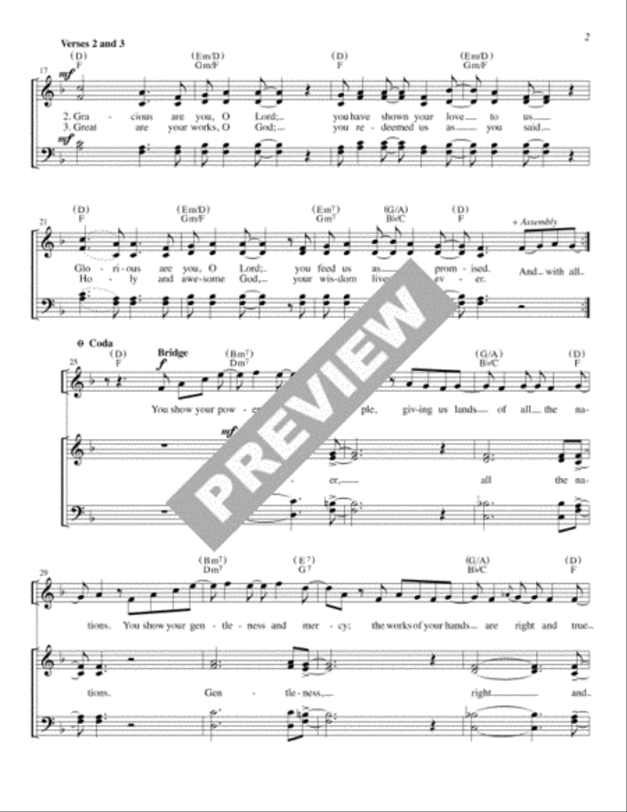 I Will Give Thanks - Guitar edition Guitar scores gallery preview page 3