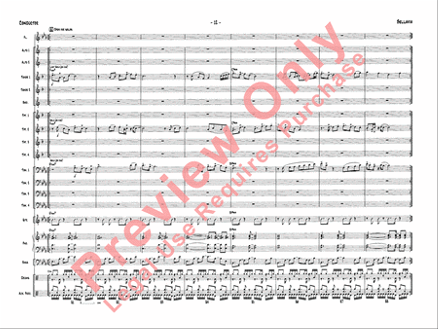 Bellavia Jazz Ensemble scores gallery preview page 15