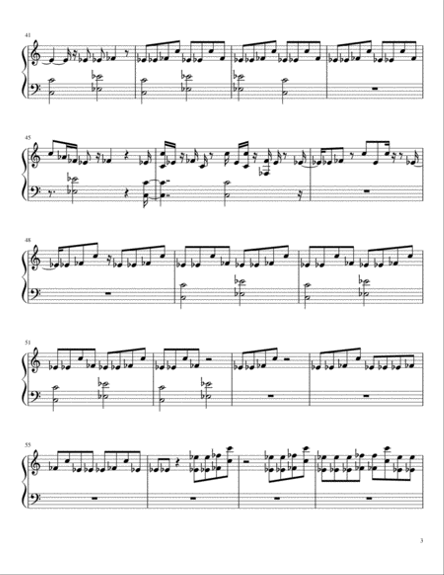 Four Square Easy Piano scores gallery preview page 3