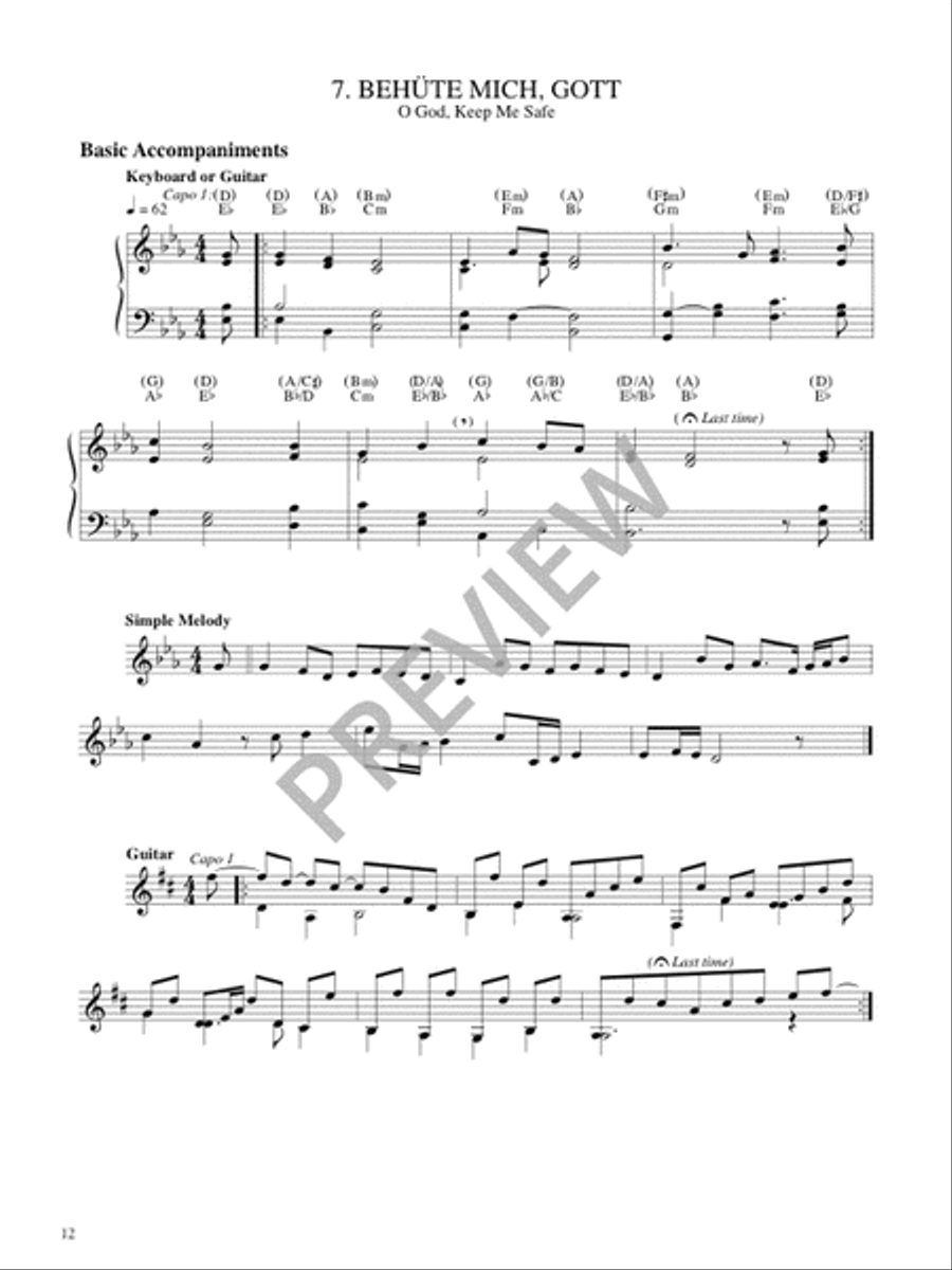 Christe Lux mundi - Instrument edition Guitar scores gallery preview page 14