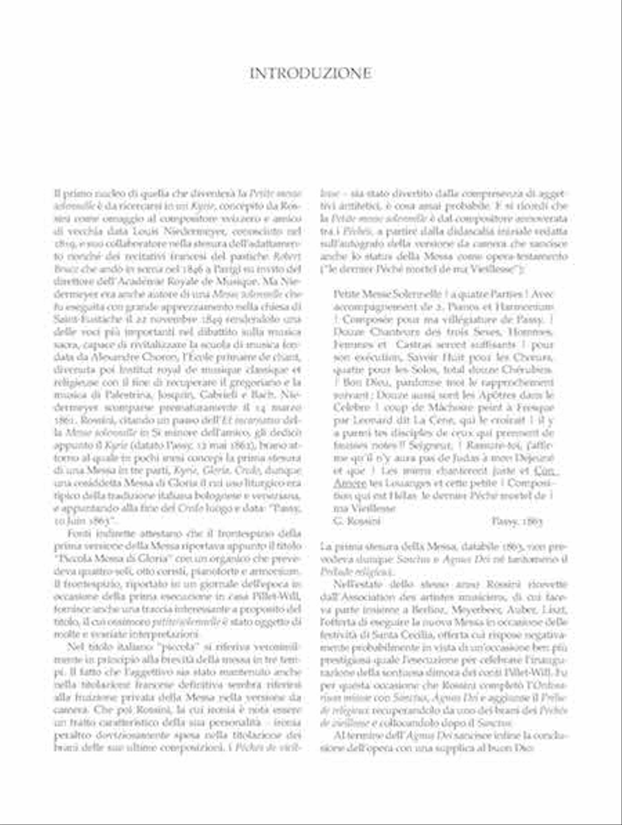 Petite Messe Solennelle Choir scores gallery preview page 2