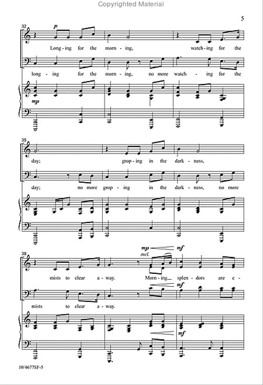 Heavenly Home Heavenly Home 4-Part scores gallery preview page 5