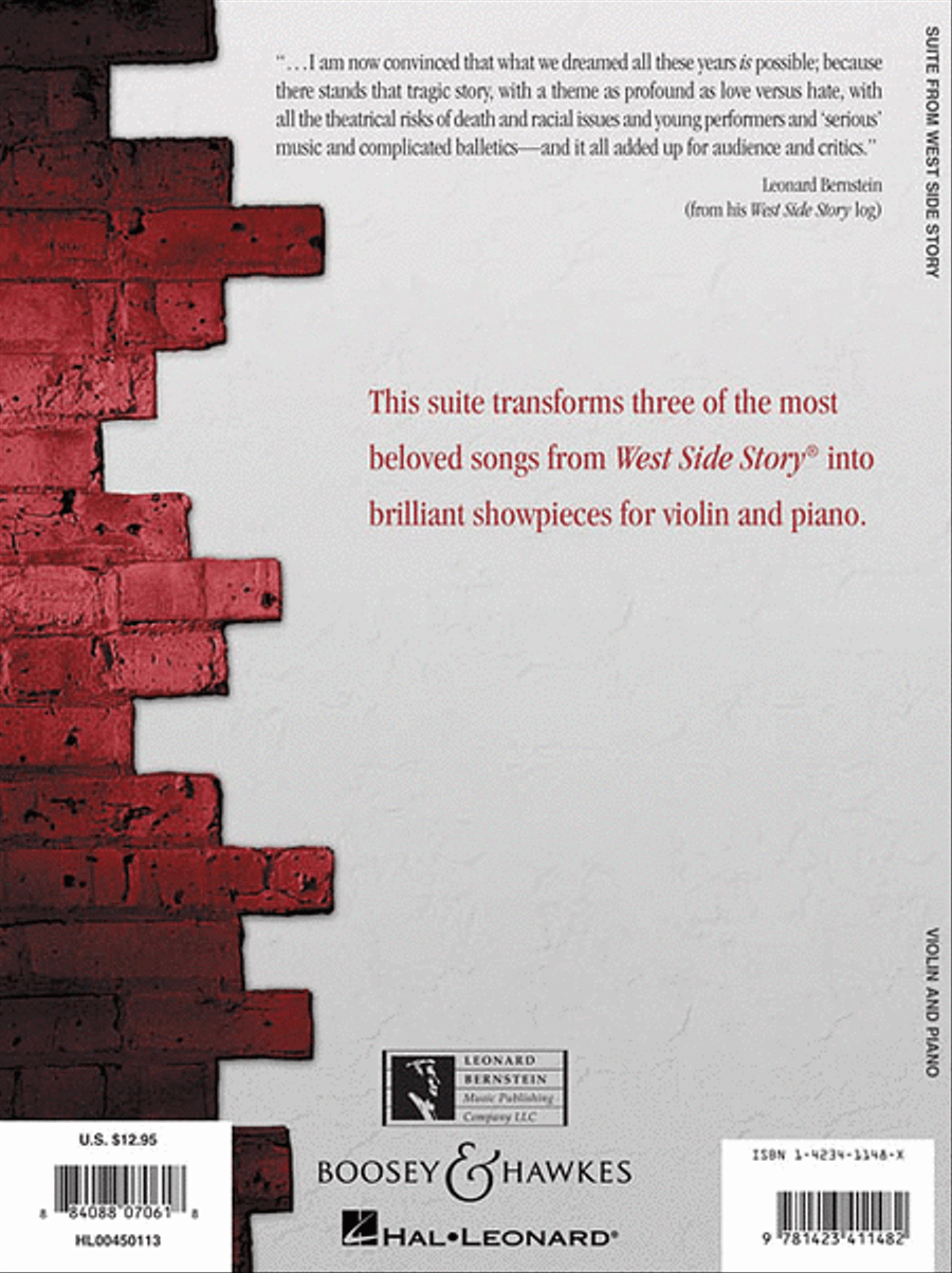 West Side Story Suite Violin Solo scores gallery preview page 2