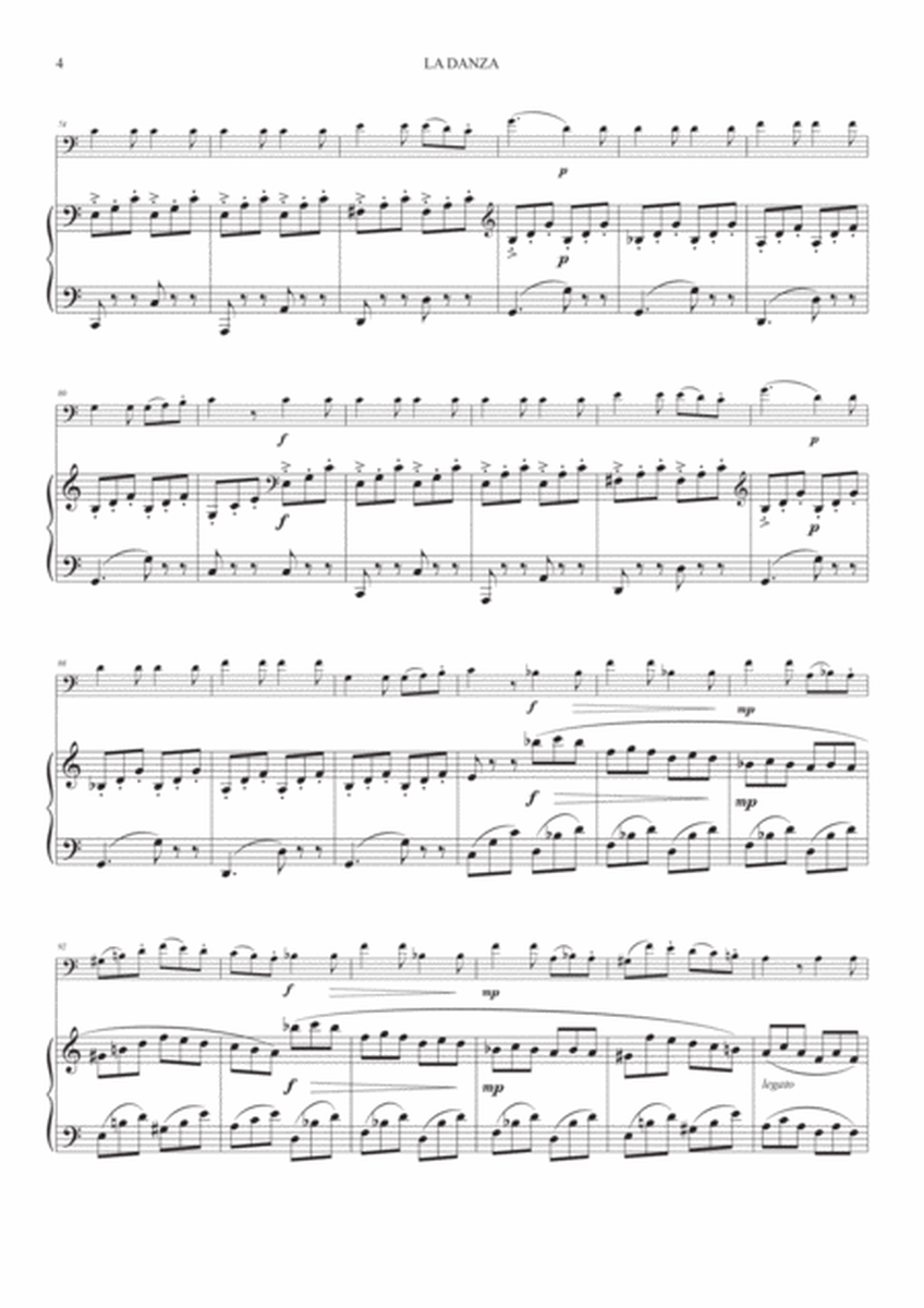 La Danza (Neapolitan Tarantella) for Bassoon and Piano image number null