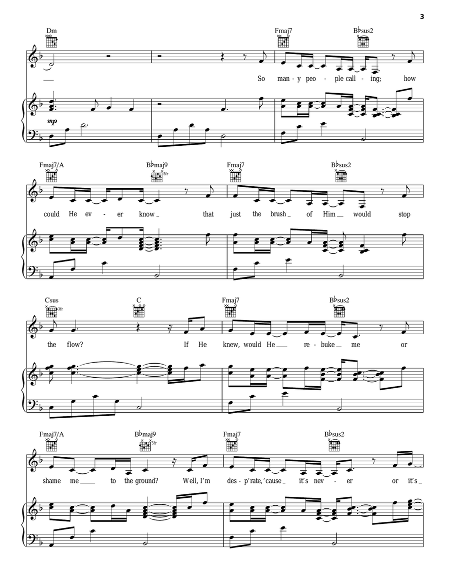 One Touch (Press) Acoustic Guitar scores gallery preview page 3